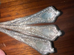 Tiffany & Co Sterling Silver 1872 Persian Pattern 4 Set Oyster Forks