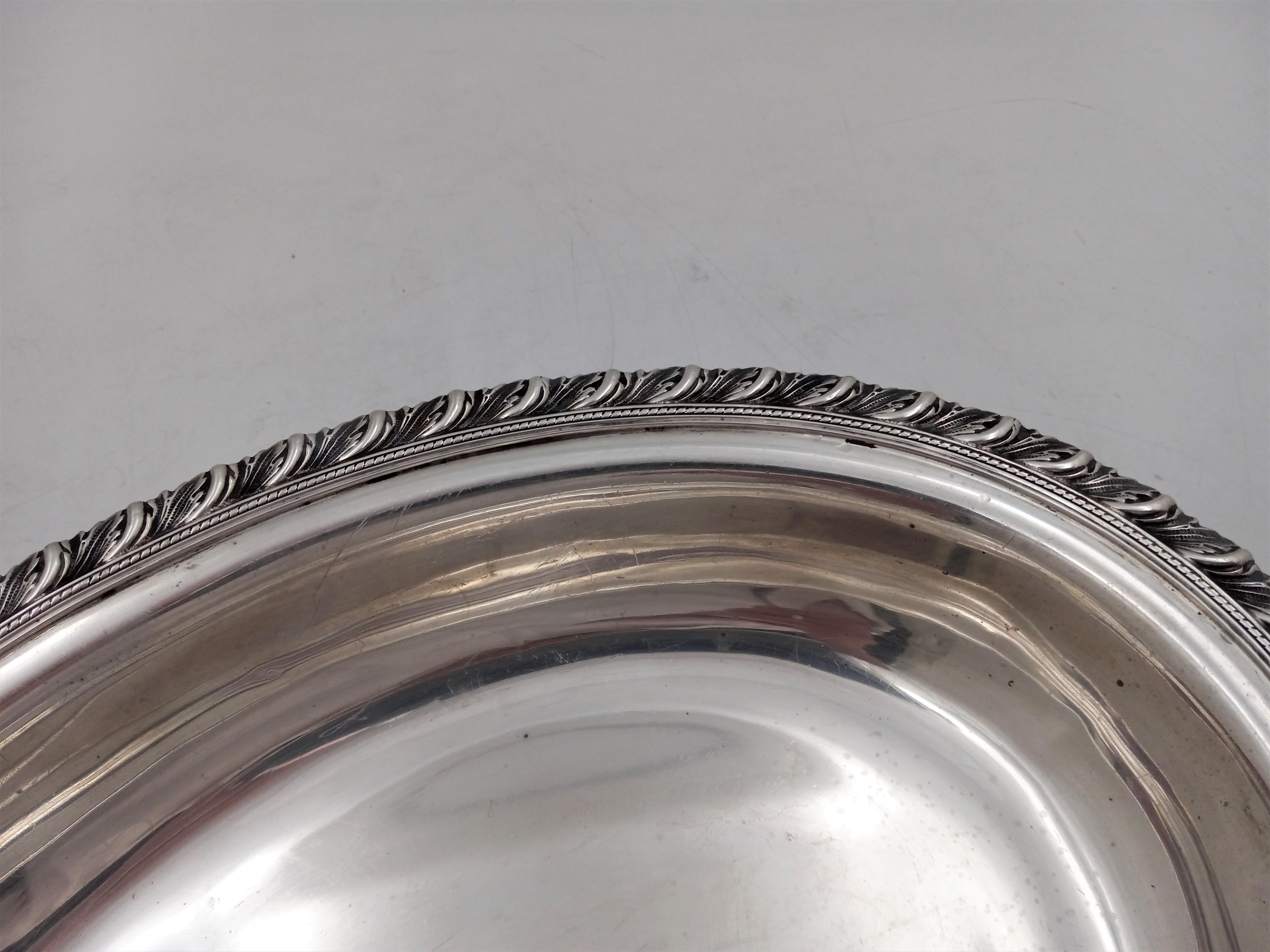 Late 19th Century Tiffany & Co. Sterling Silver 1883 Bowl For Sale