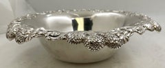 Tiffany & Co. Sterling Silver 1898 Clover Bowl in Art Nouveau Style