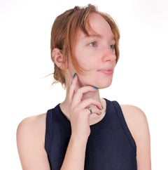 Tiffany & Co. Sterling Silver & 18k Gold Hook & Loop Ring