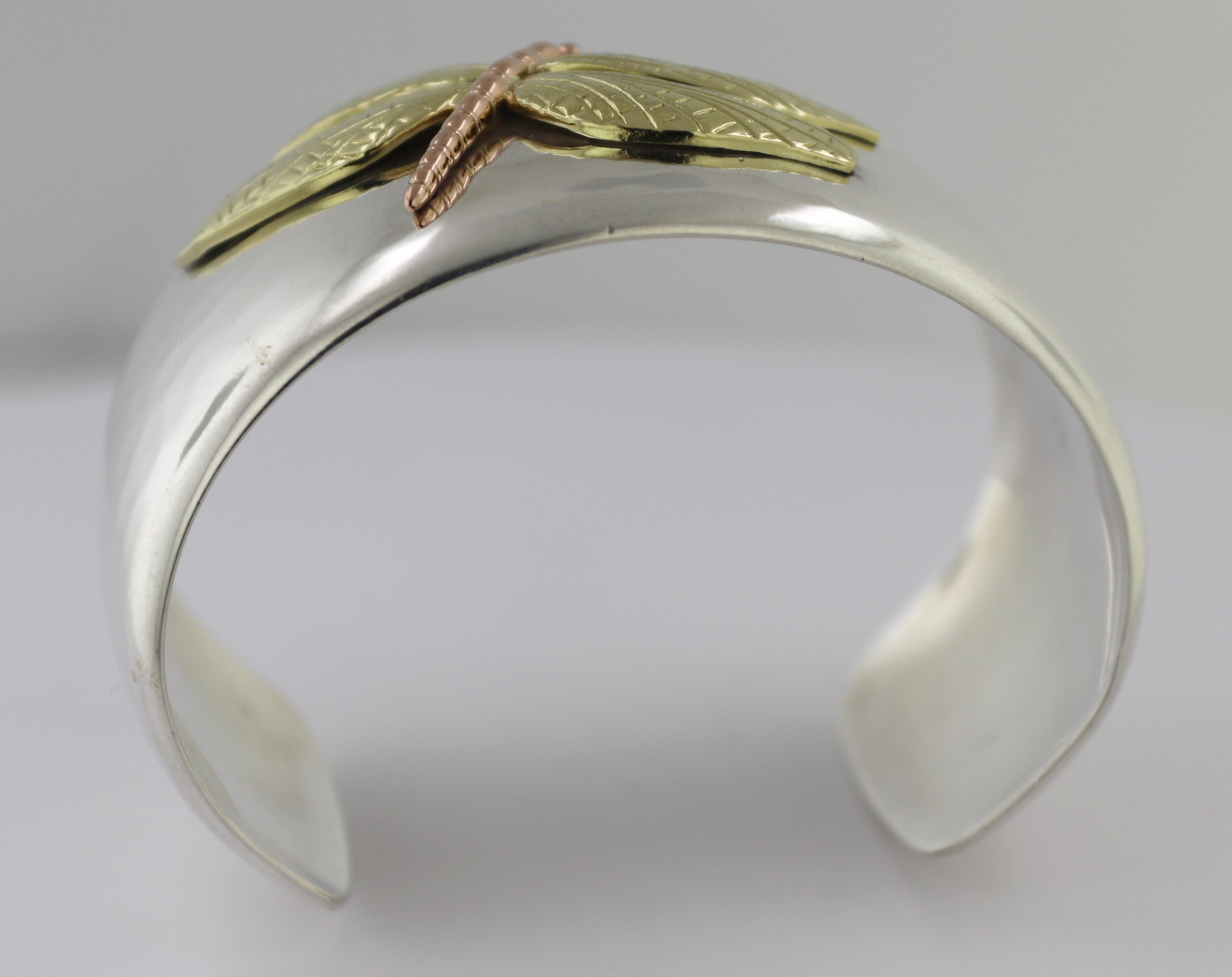 dragonfly bracelet gold
