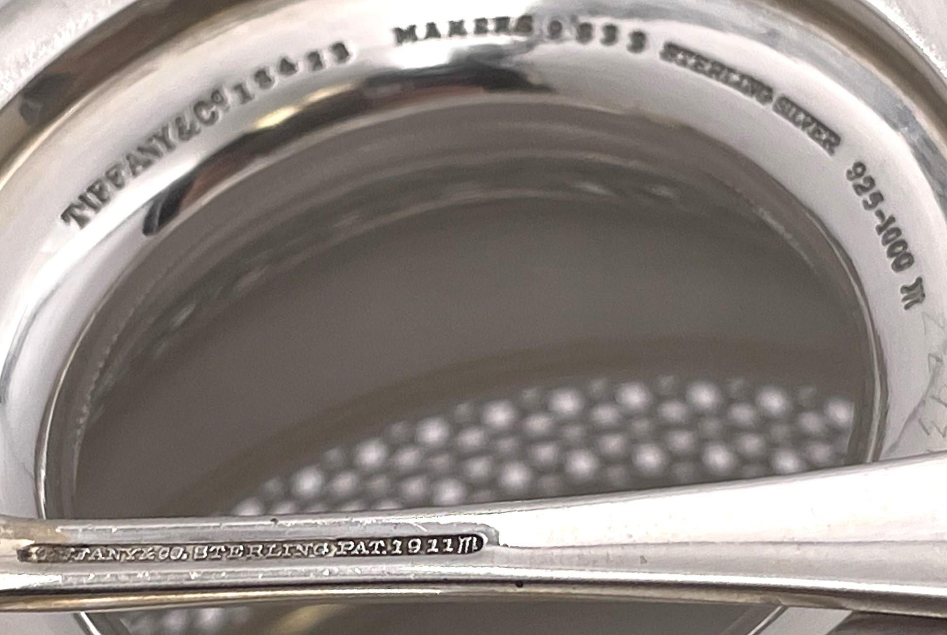 Tiffany & Co. Sterling Silber 1913 Honigschale/Marmeladenglas im Angebot 2