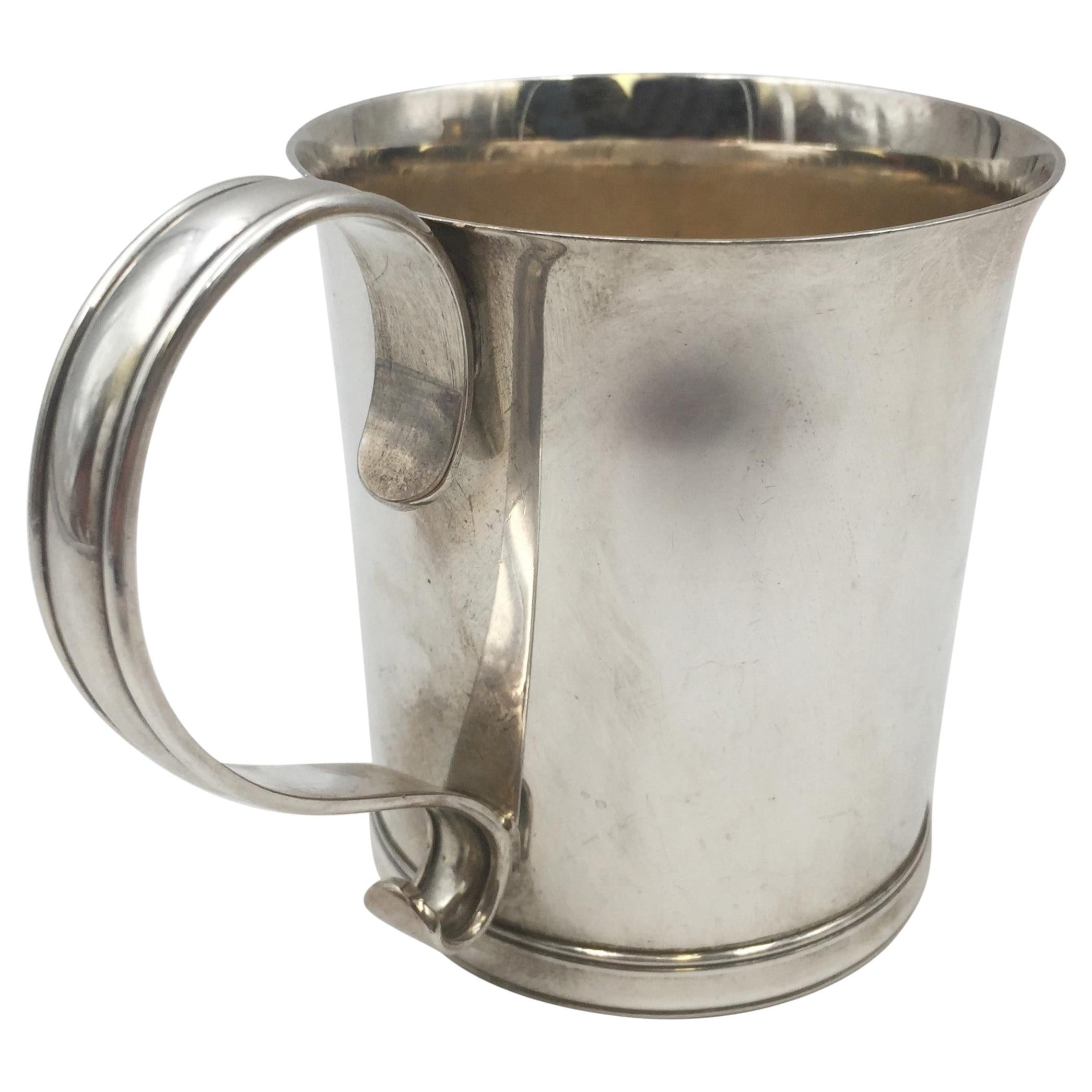 Tiffany & Co. Sterling Silver 1916 Christening Cup Child Mug