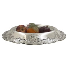 Tiffany & Co. Sterling Silver 1921 Centerpiece Bowl in Kings Pattern