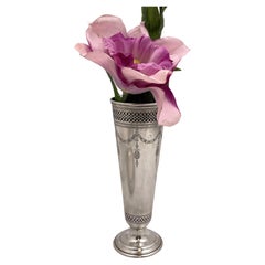 Tiffany & Co. Sterling Silver 1921 Vase in Art Deco Style