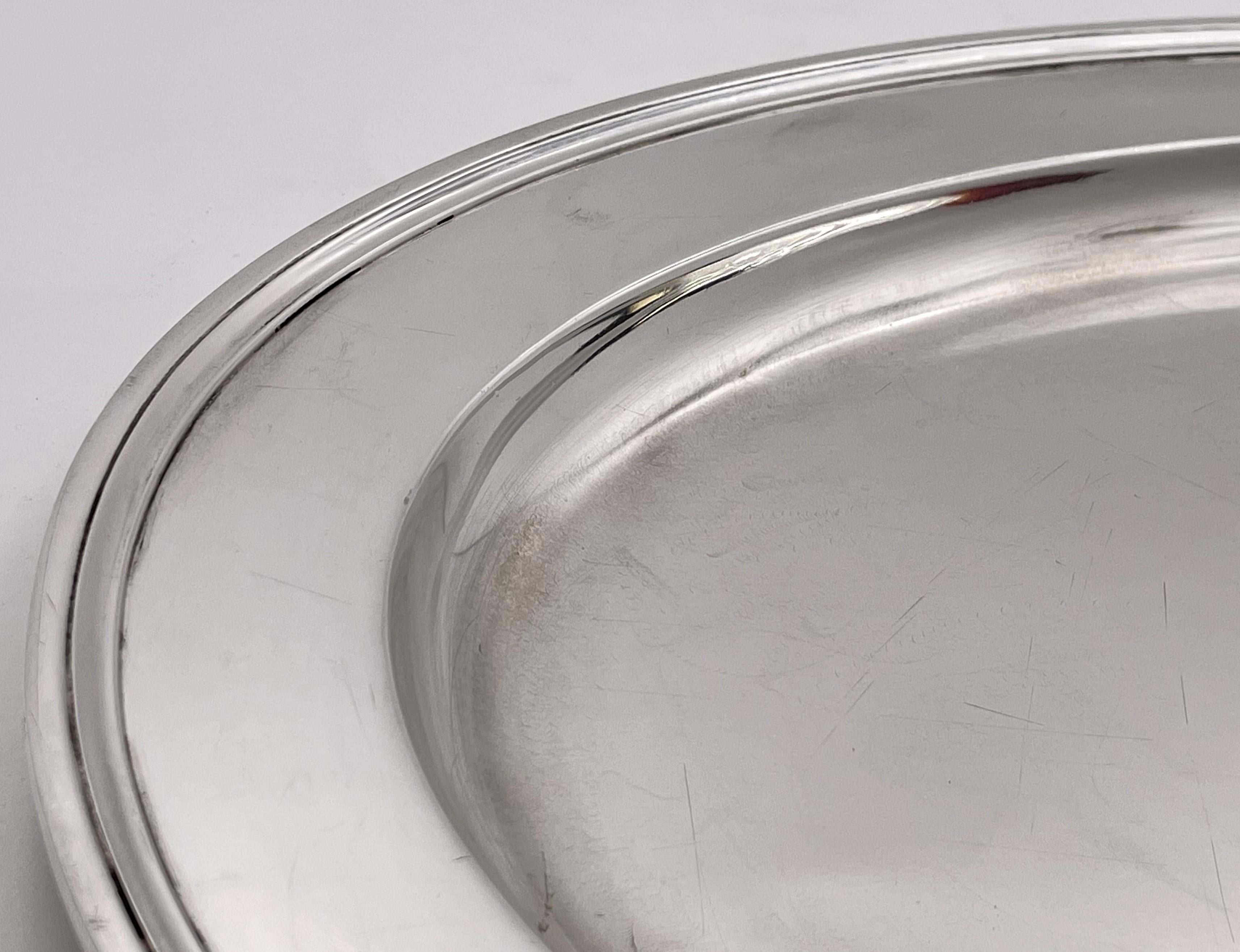 Tiffany & Co. Vassoio in argento Sterling 1923 in stile Art Déco In condizioni buone in vendita a New York, NY