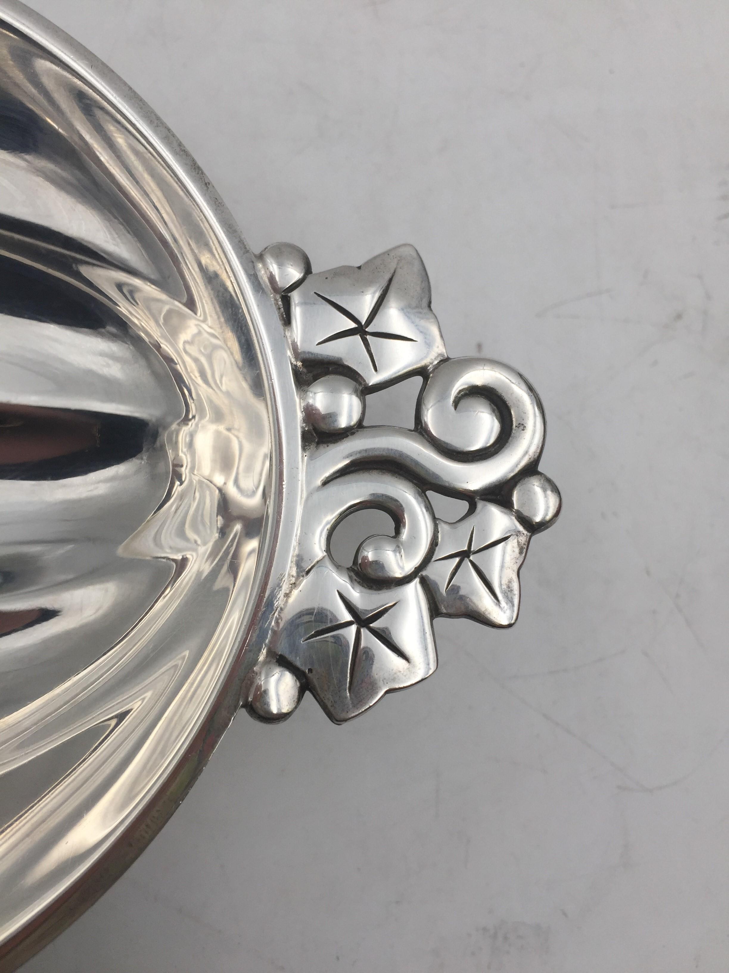 Tiffany & Co. Sterling Silver 1941 Pickle/ Mint Dish Bowl In Good Condition For Sale In New York, NY