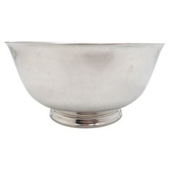Tiffany & Co. Sterling Silver 1950 Bowl in Mid-Century Modern Style