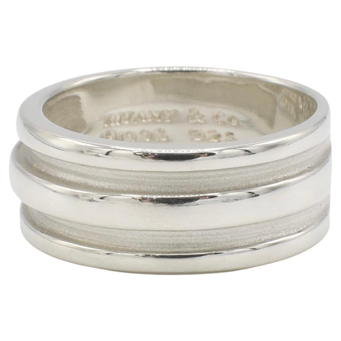 Tiffany & Co. Sterlingsilber 1995 Bandring im Zustand „Hervorragend“ in  Baltimore, MD
