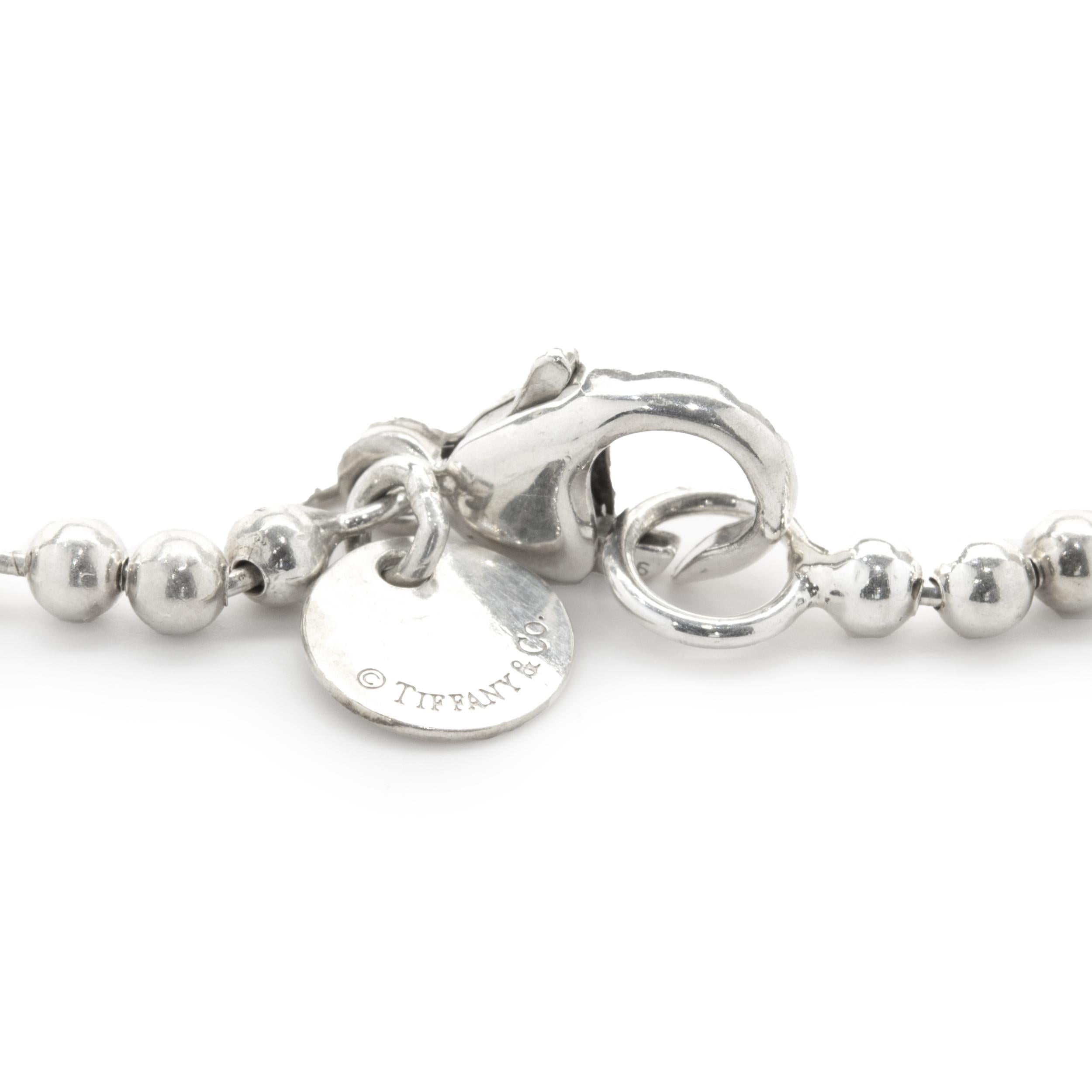 tiffany dog tag necklace