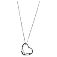 Tiffany 
Co. Ciondolo a cuore aperto Elsa Peretti in argento sterling 22 mm
