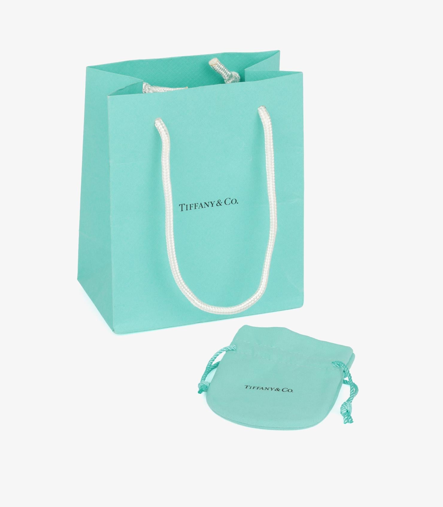 Donna Tiffany & Co. Ciondolo a cuore aperto Elsa Peretti in argento sterling 27 mm in vendita