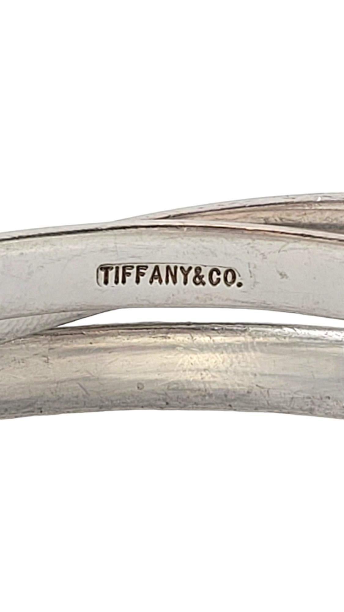 Tiffany & Co. Sterling Silver 3 Rolling Bangle Bracelet #17390 1