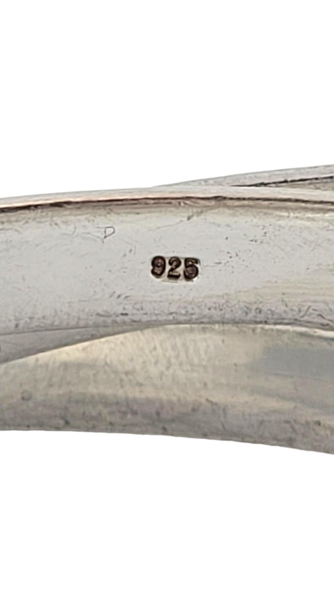 Tiffany & Co. Sterling Silver 3 Rolling Bangle Bracelet #17390 2
