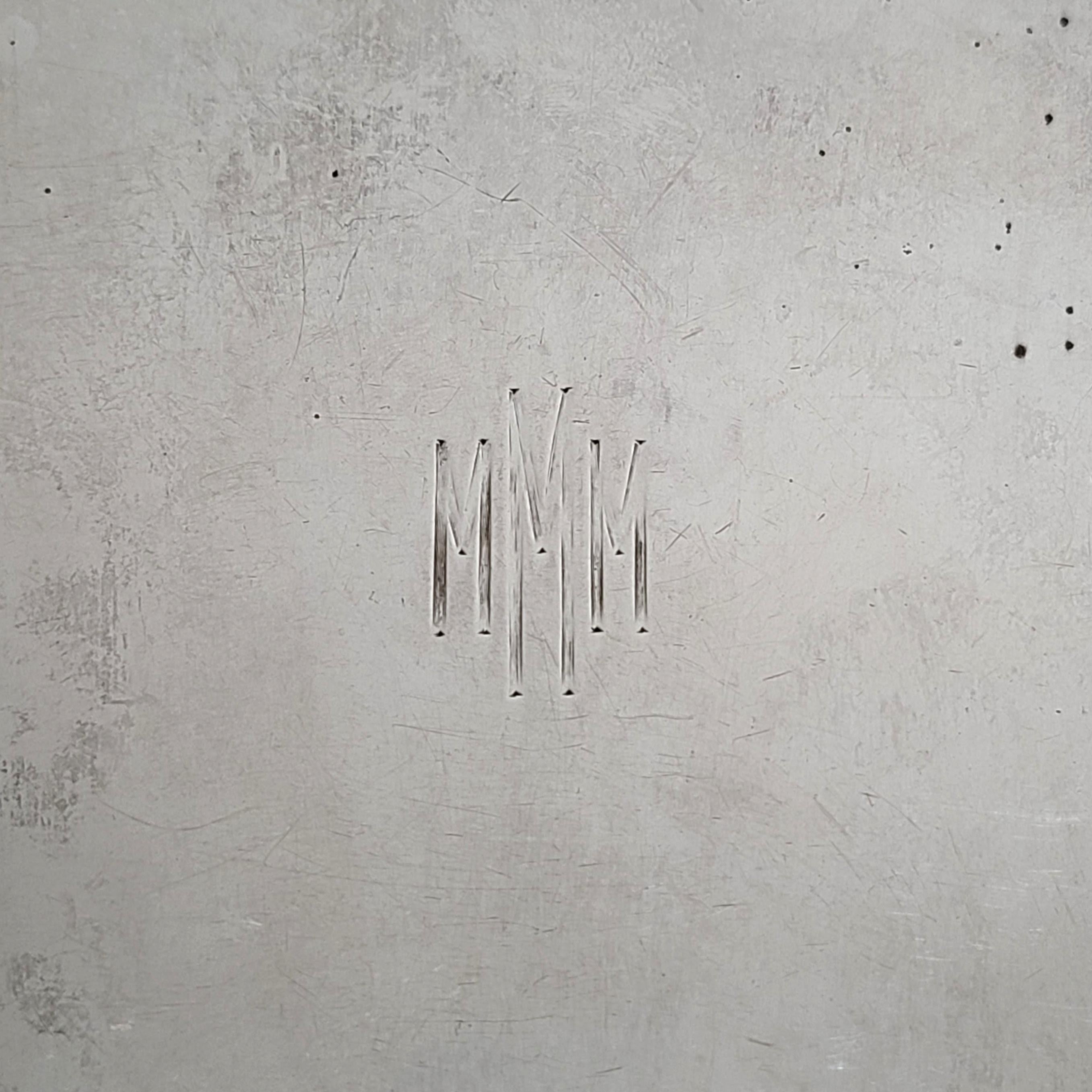 Tiffany & Co Sterling Silver 3pc Vanity Dresser Set Mirror, Brush, Comb In Good Condition In Washington Depot, CT