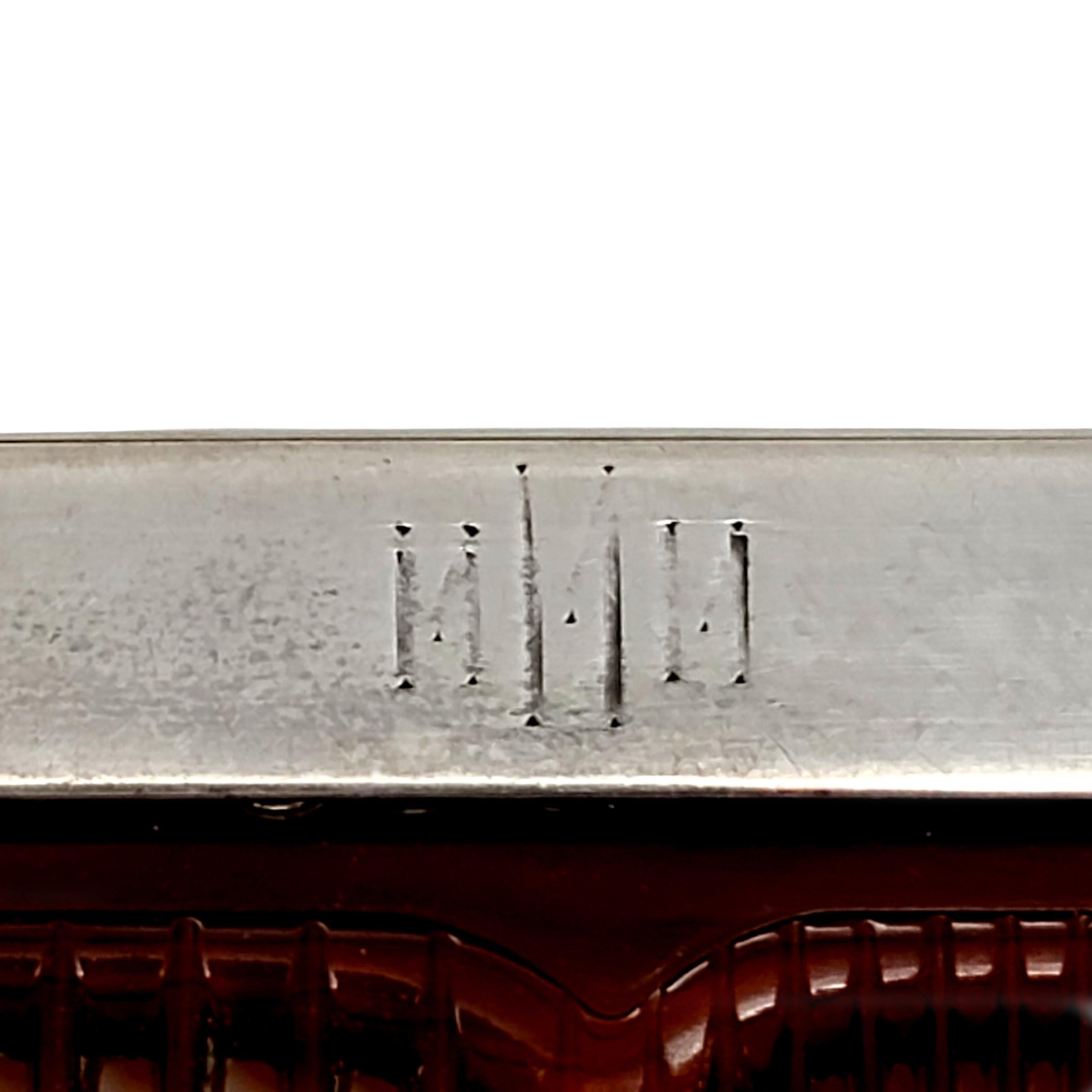 Women's or Men's Tiffany & Co Sterling Silver 3pc Vanity Dresser Set Mirror, Brush, Comb