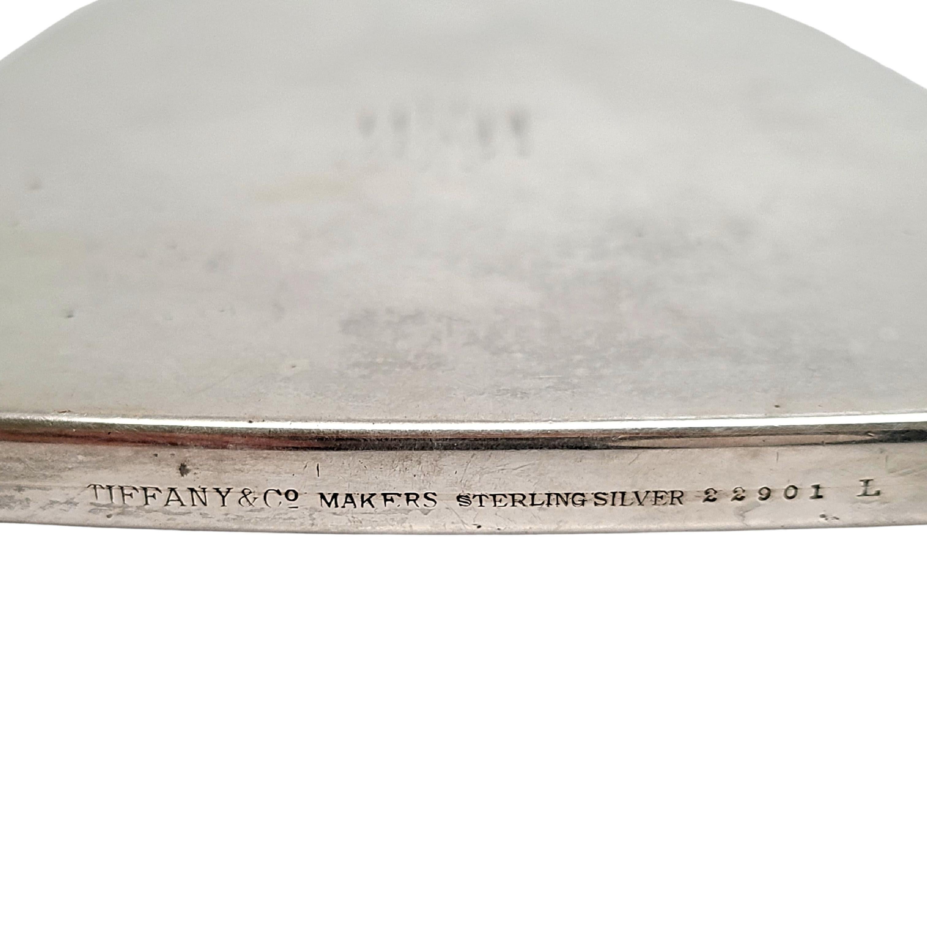 Tiffany & Co Sterling Silver 3pc Vanity Dresser Set Mirror, Brush, Comb 1