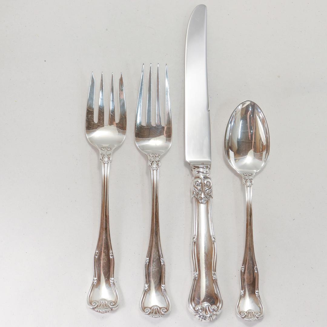 Tiffany & Co. Sterling Silber 4-Piece Place Set in der Provence-Muster  (Moderne) im Angebot