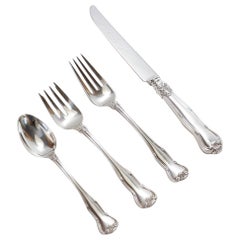 Tiffany & Co. Sterling Silver 4-Piece Place Setting in the Provence Pattern