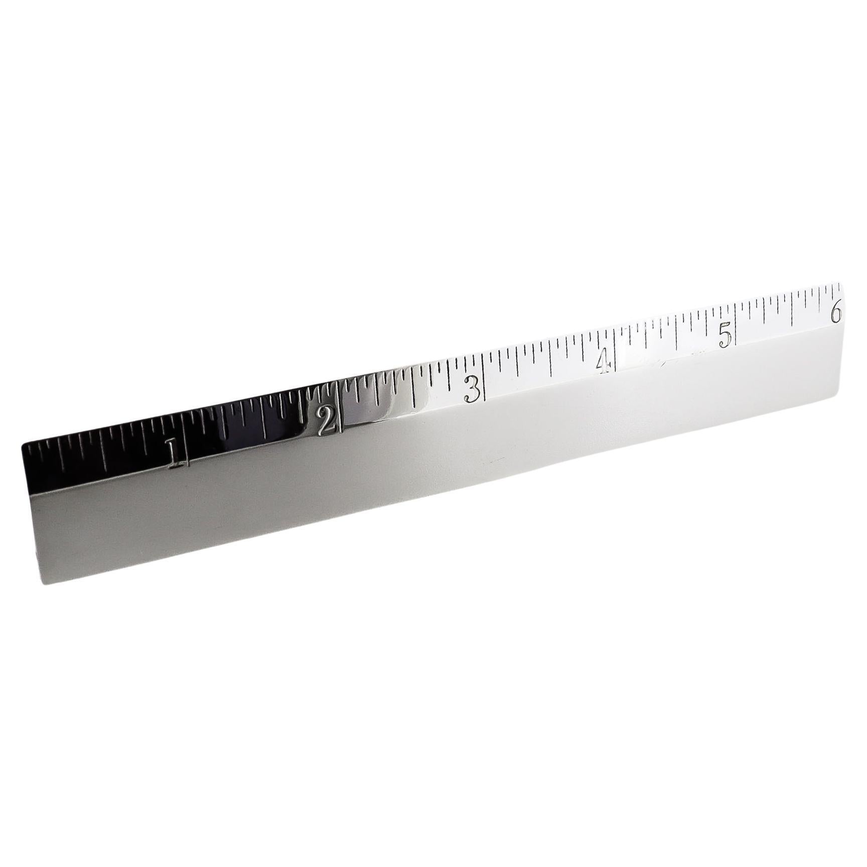 Tiffany & Co. Sterling Silver 6-Inch Ruler