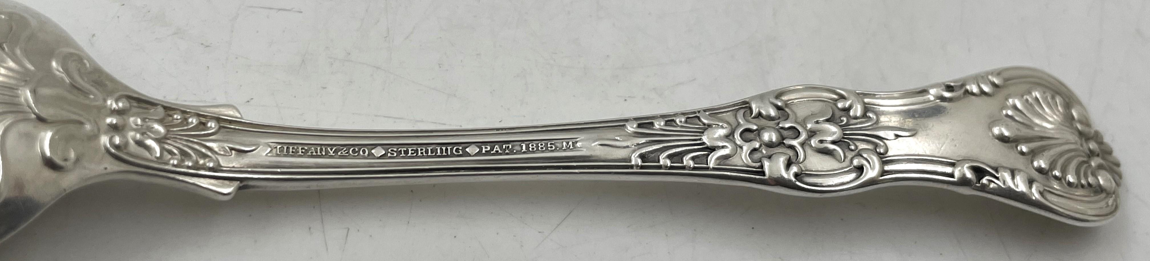 Tiffany & Co. Juego de Cubiertos de Plata de Ley de 60 Piezas con Diseño de Rey Inglés en venta 3
