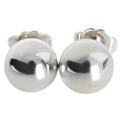 Tiffany & Co. Sterling Silver 8mm HardWear Ball Earrings