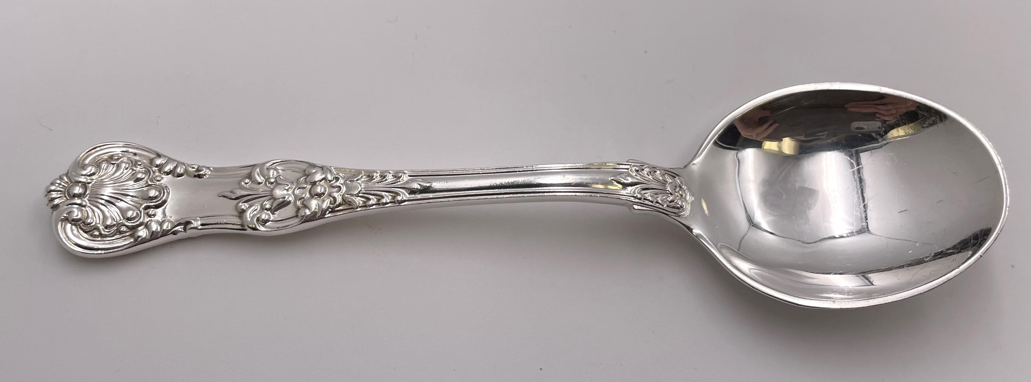Tiffany & Co. Service de couverts de 98 pièces en argent sterling à motif King anglais en vente 2