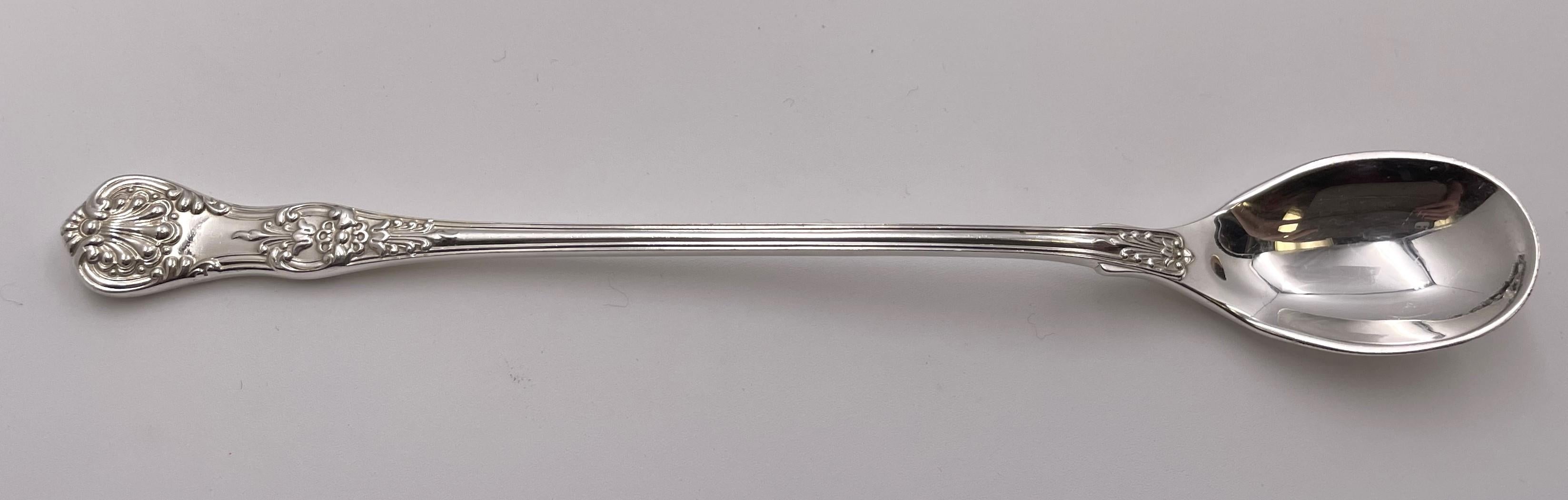 Tiffany & Co. Service de couverts de 98 pièces en argent sterling à motif King anglais en vente 3
