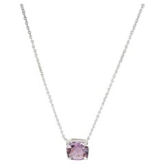 Tiffany & Co. Sterling Silver Amethyst Sparklers Pendant