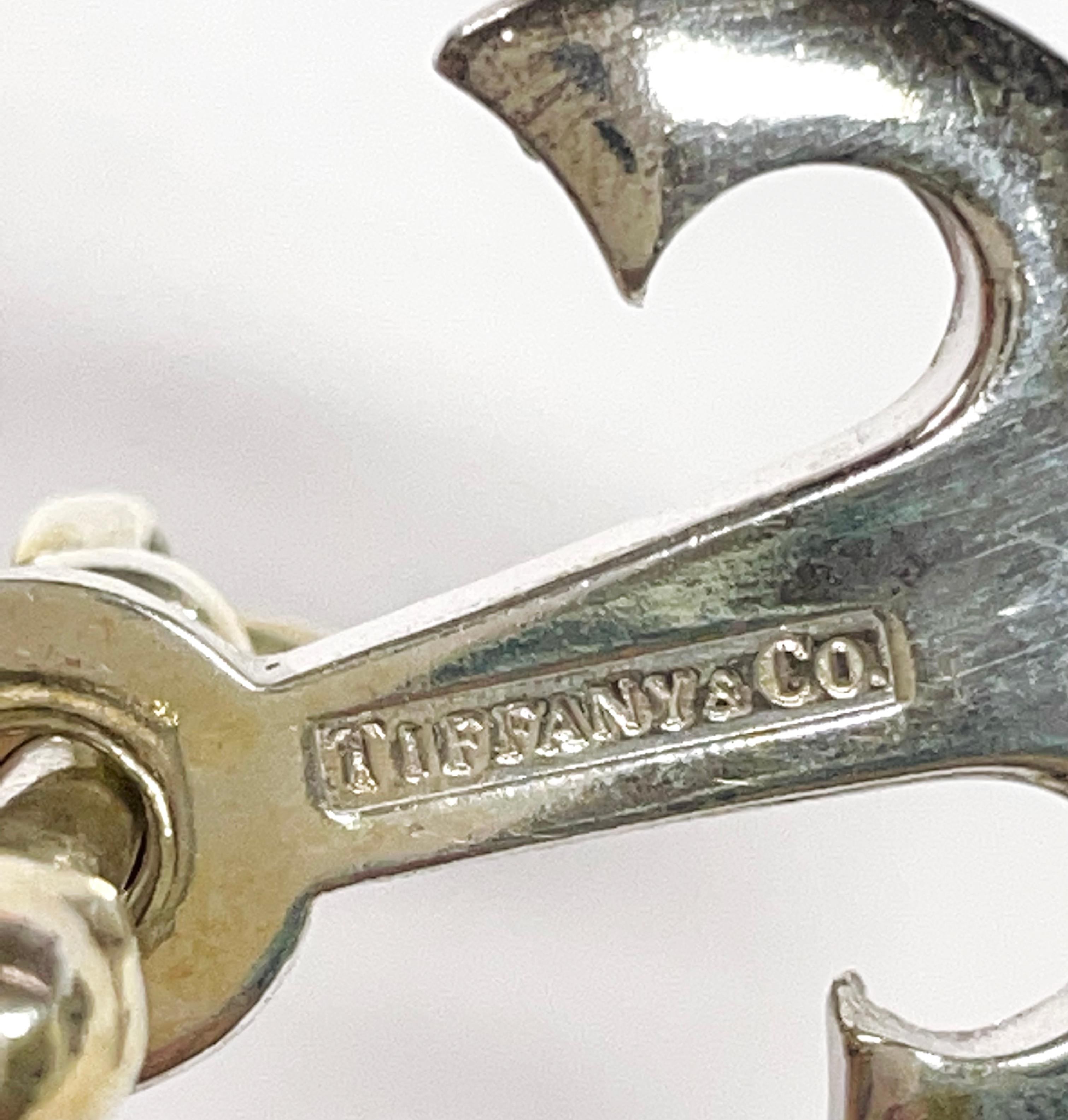 tiffany anchor charm