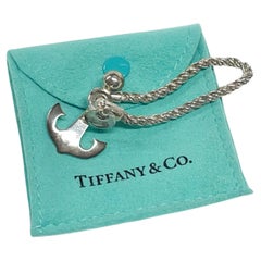 Tiffany & Co. Sterling Silver Anchor Keychain