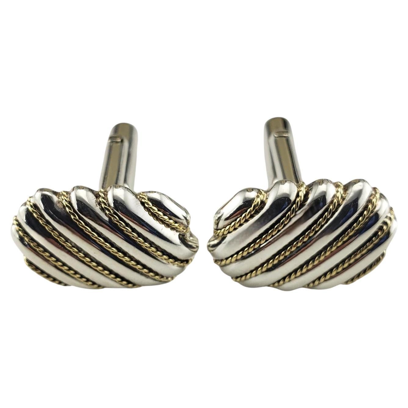 Tiffany and Co 18K Yellow Gold and Sterling Silver Heart and Arrow ...