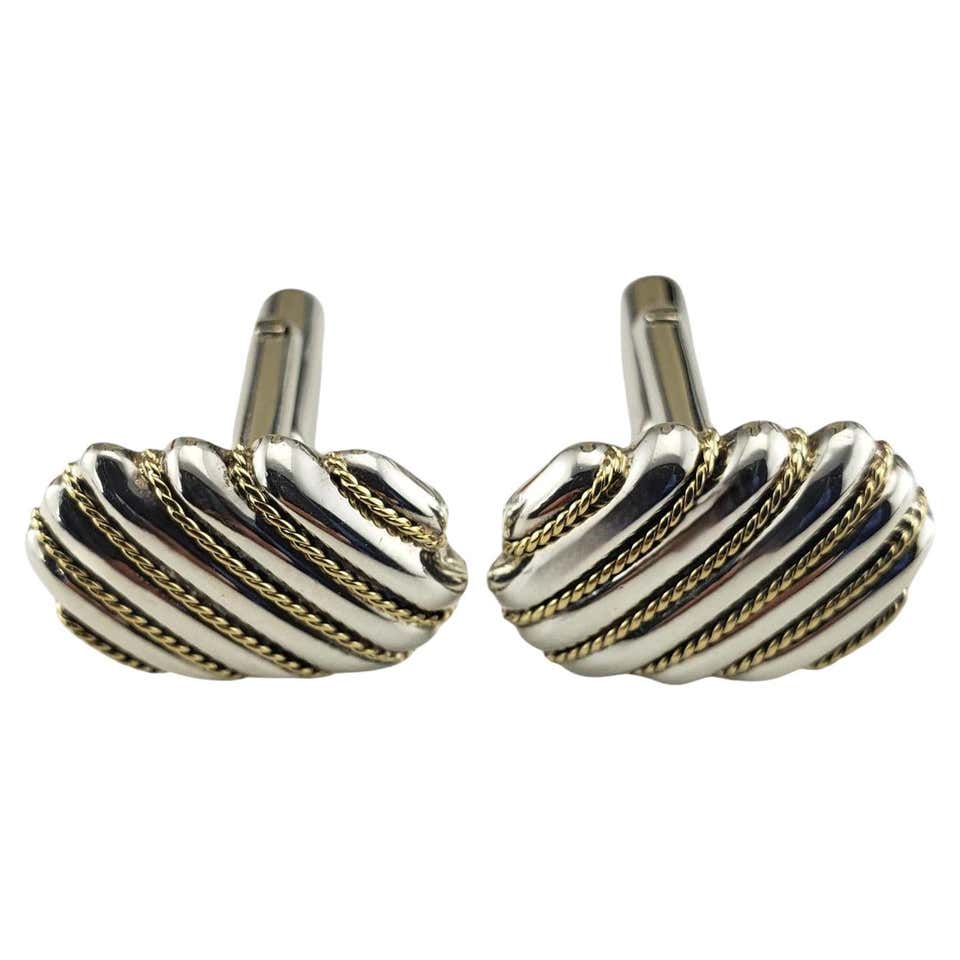 Tiffany and Co 18K Yellow Gold and Sterling Silver Heart and Arrow ...