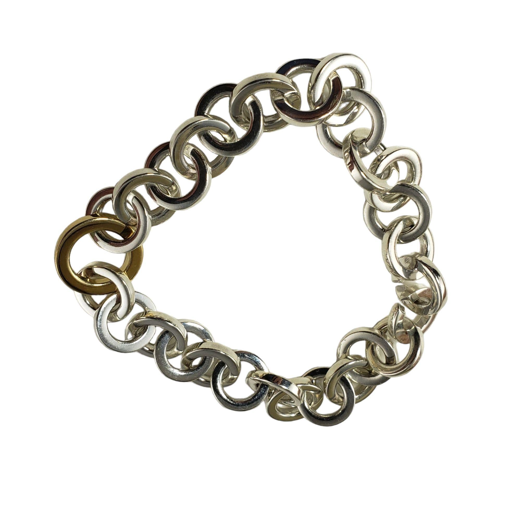 tiffany silver and gold bracelet
