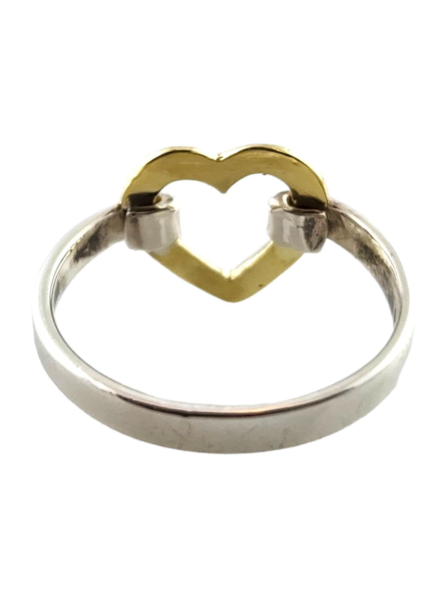 tiffany heart ring gold