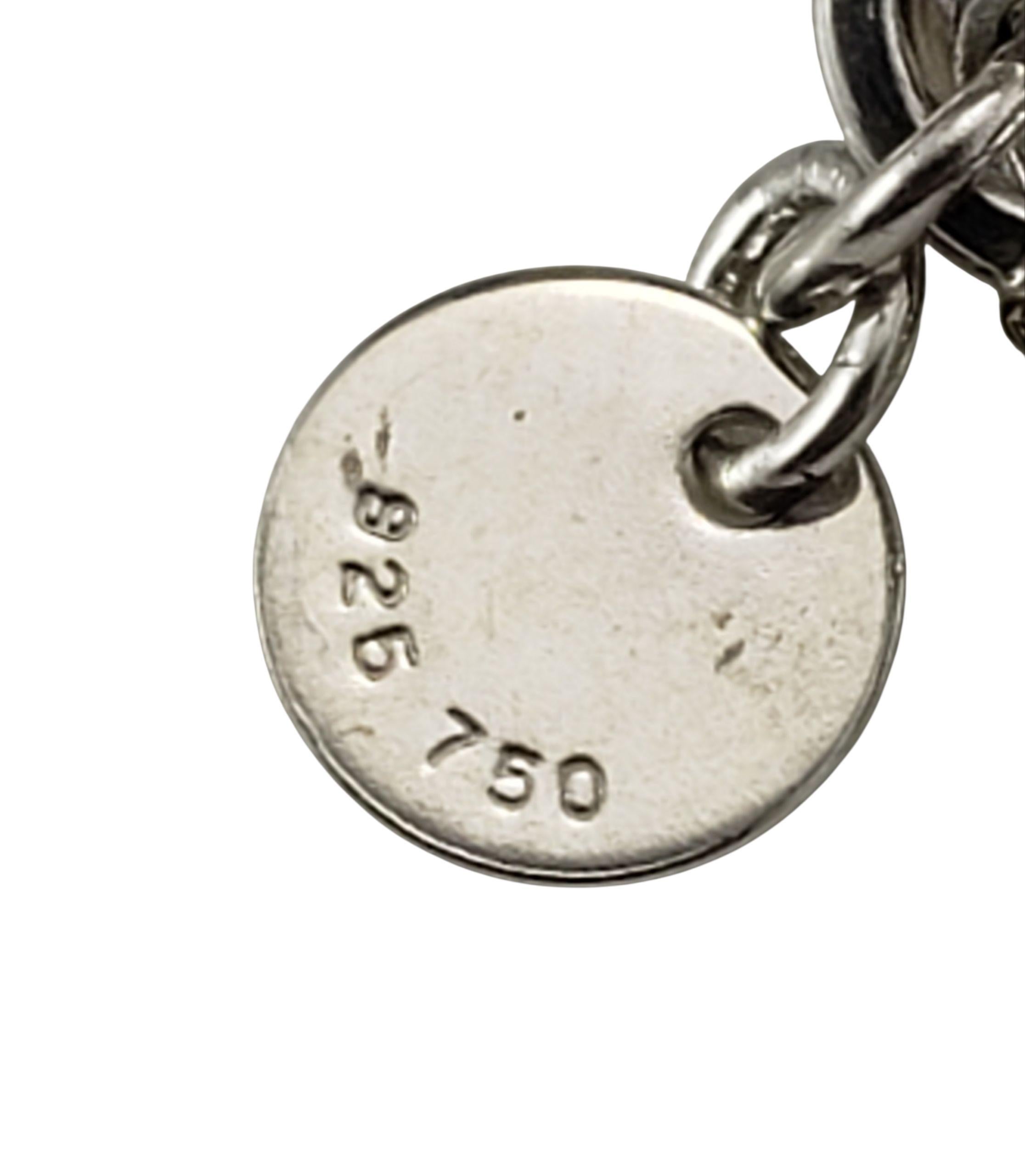 Tiffany & Co. Collana a catena in argento sterling e oro giallo 18 carati #23262 in vendita 1