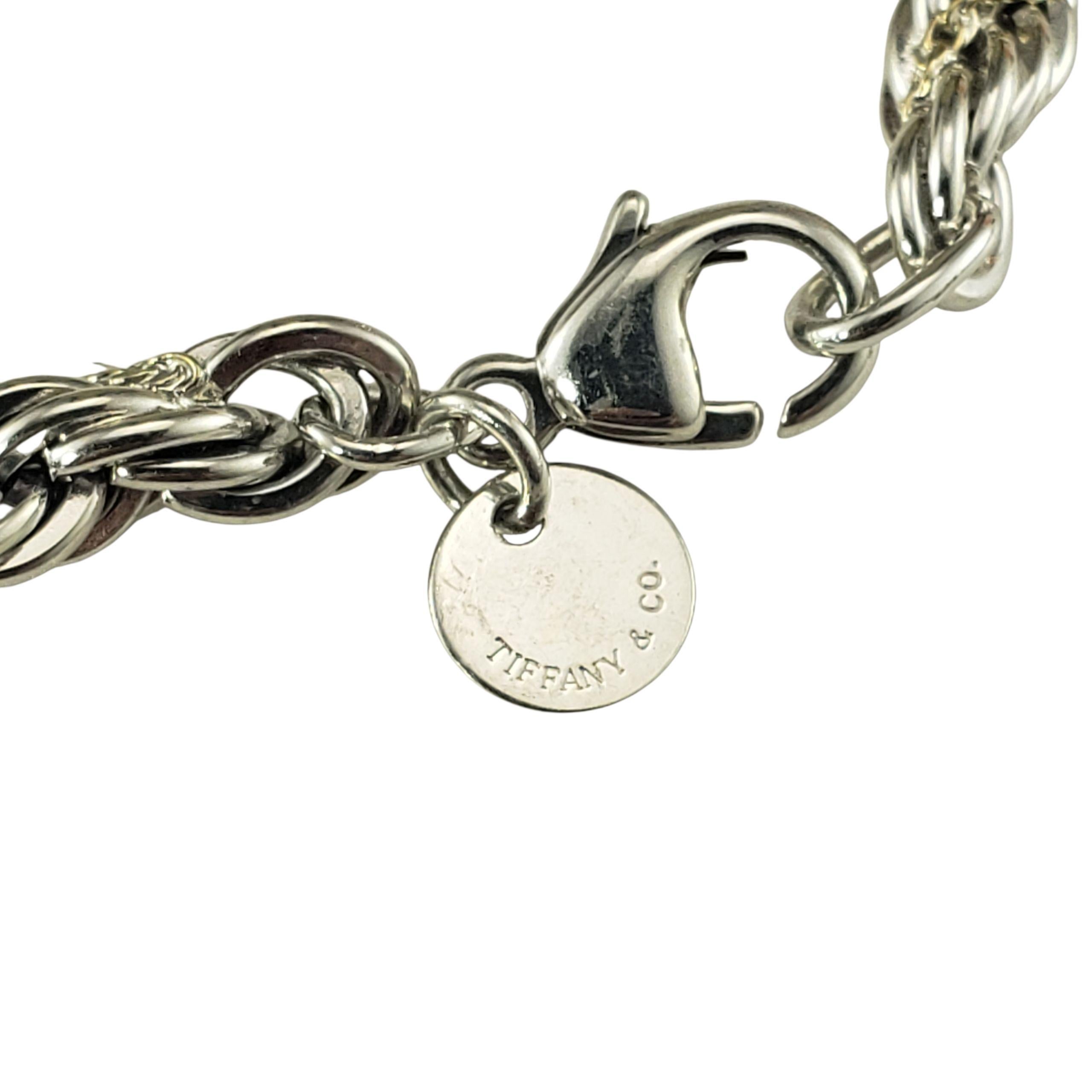 da uomo o donna Tiffany & Co. Collana a catena in argento sterling e oro giallo 18 carati #23299 in vendita