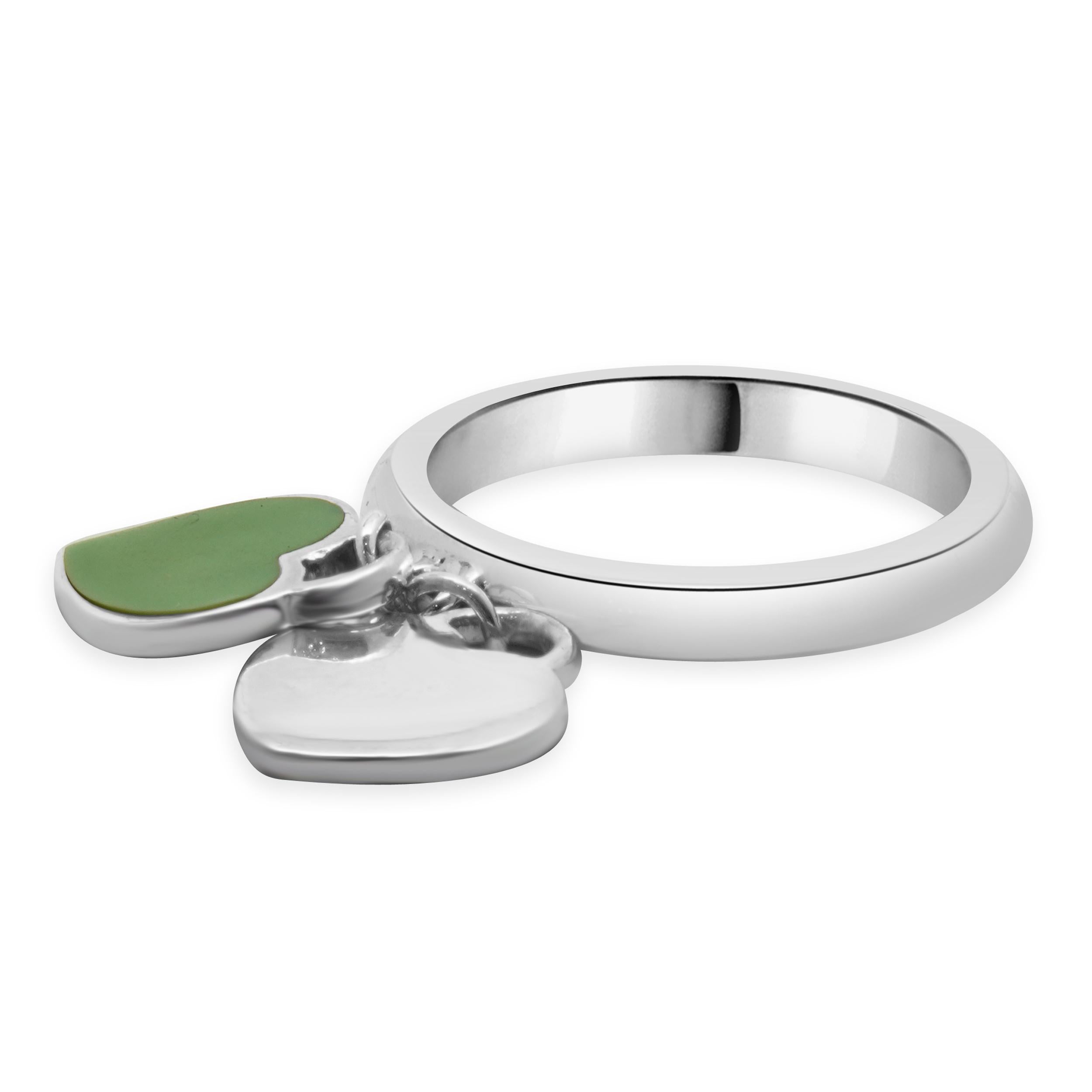 Designer: Tiffany & Co. 
Material: sterling silver
Dimensions: ring top measures 2.8 mm
Weight: 4.47 grams