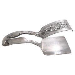 Tiffany & Co. Sterling Silver Asparagus Tongs in Richelieu Pattern