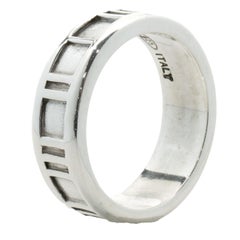 Tiffany & Co. Sterling Silver Atlas Band