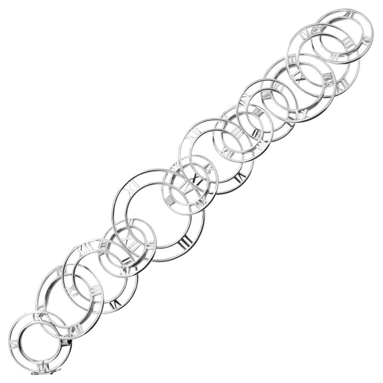 Tiffany and Sterling Silver Atlas Bracelet at 1stDibs
