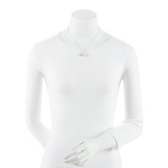 Tiffany & Co. Sterling Silver Atlas Cube Necklace