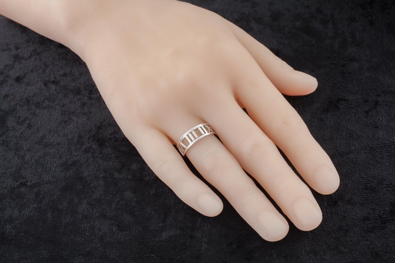 Tiffany & Co. 925 SS Atlas Band Ring Size 4.5 — DeWitt's Diamond