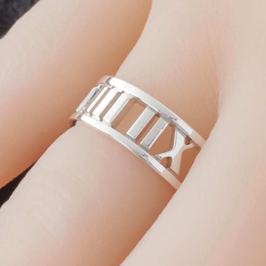 tiffany atlas ring sterling silver