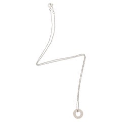 Tiffany & Co. Sterling Silver Atlas Disc Necklace