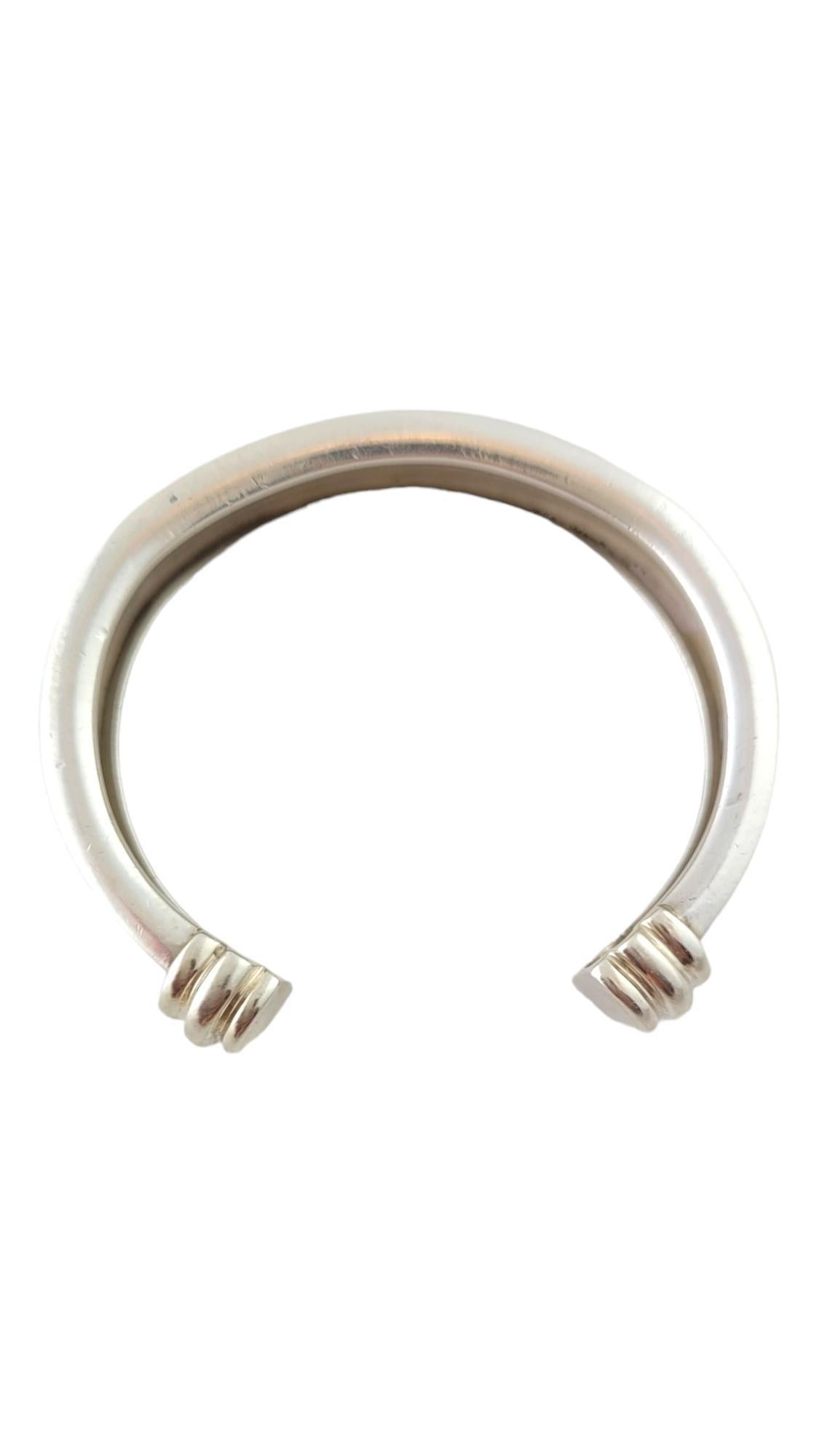 Women's Tiffany & Co Sterling Silver Atlas Grooved Cuff Bracelet #17814