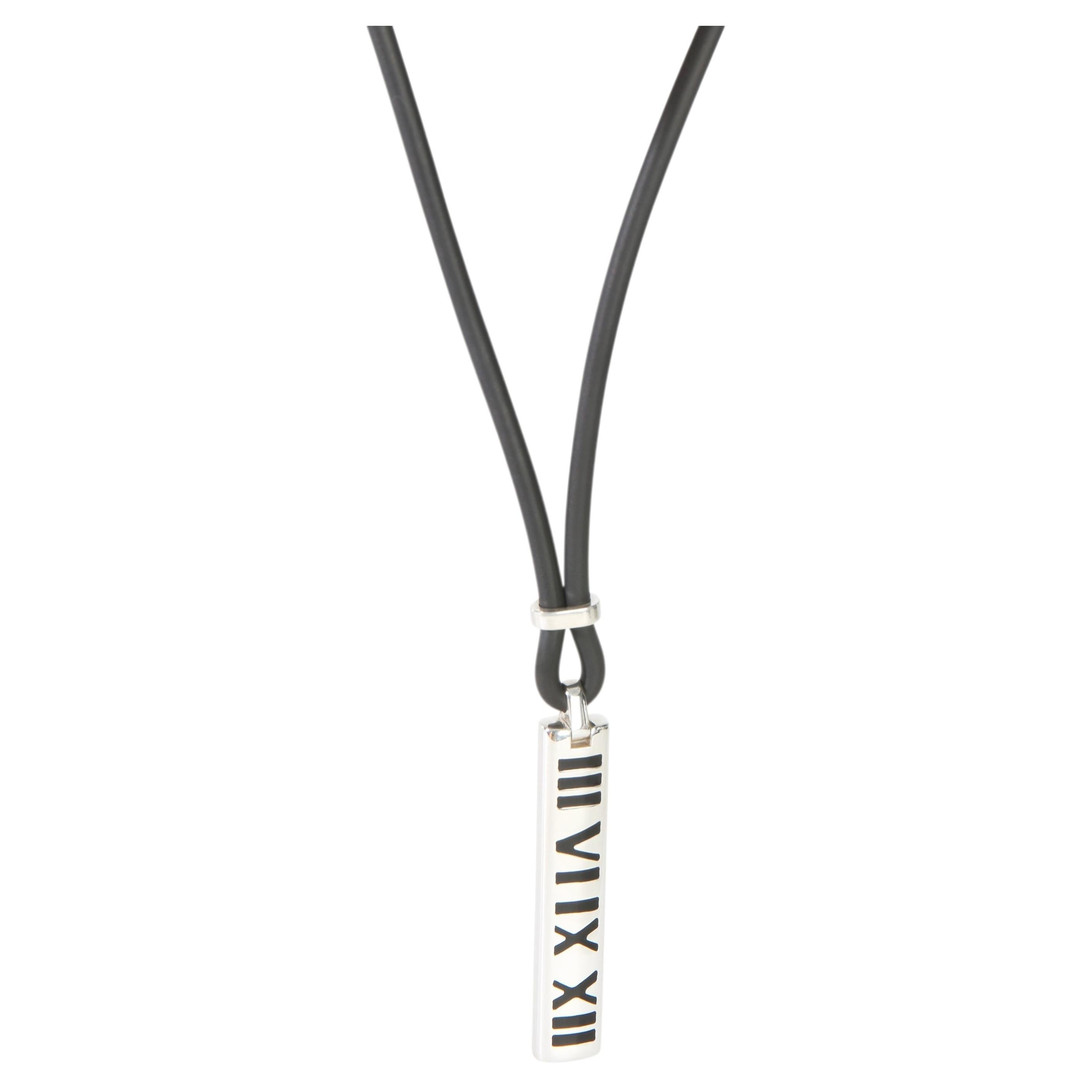 Tiffany & Co. Sterling Silver  Atlas Pendant For Sale