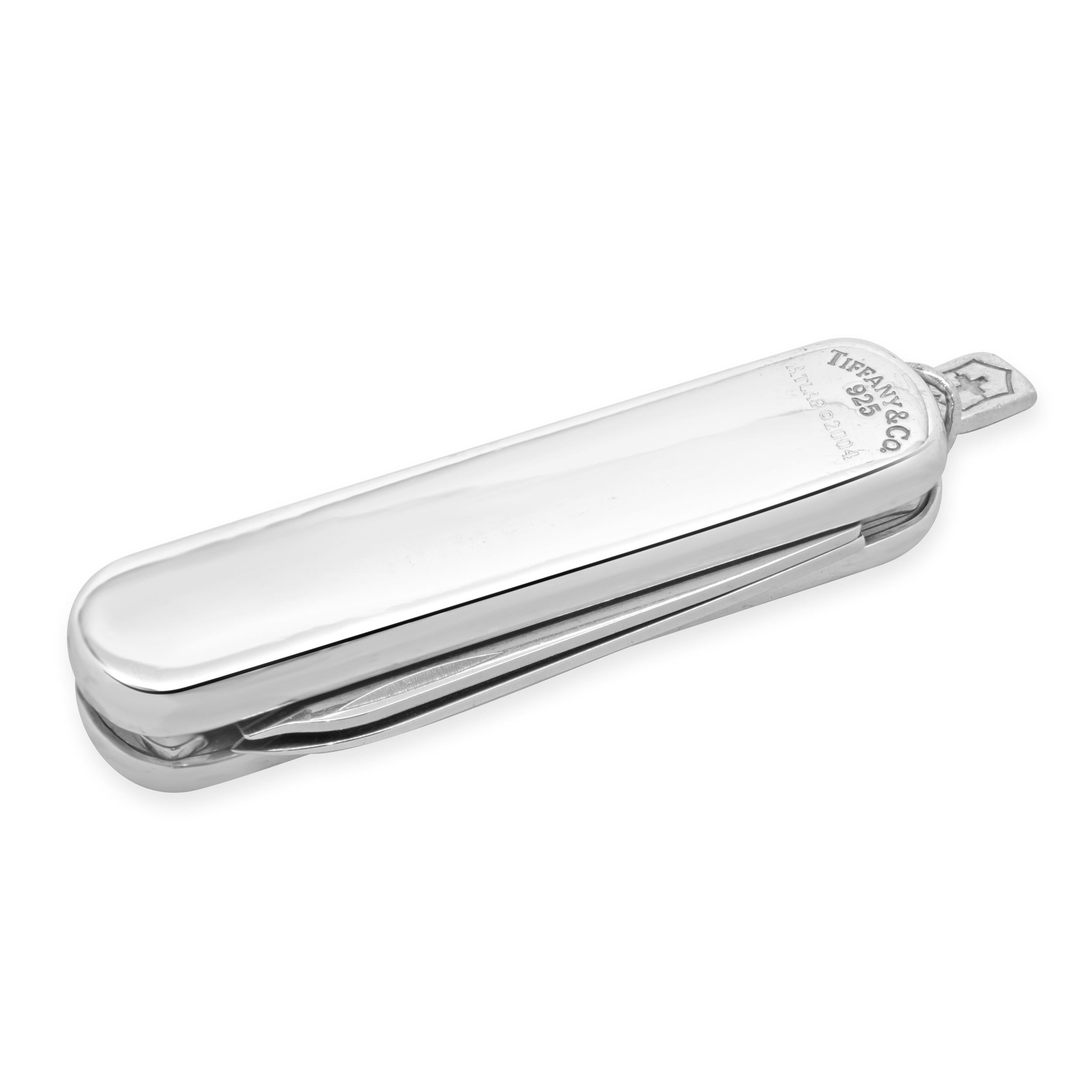 Women's or Men's Tiffany & Co. Sterling Silver Atlas Swiss Army Pocket Knife