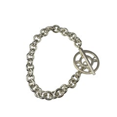 Tiffany & Co. Sterling Silver Atlas Toggle Bracelet #20756