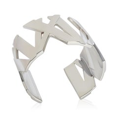 Tiffany & Co. Sterling Silver  Atlas Wide Cuff Bracelet